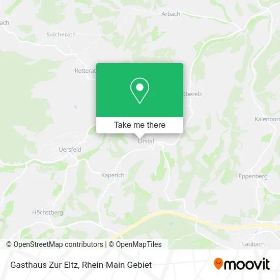 Карта Gasthaus Zur Eltz