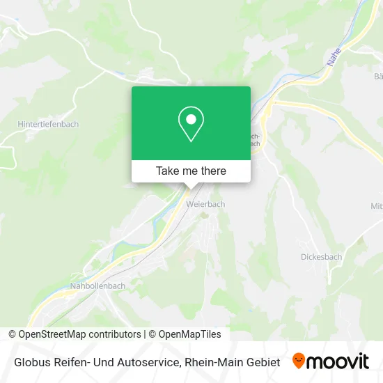 Карта Globus Reifen- Und Autoservice