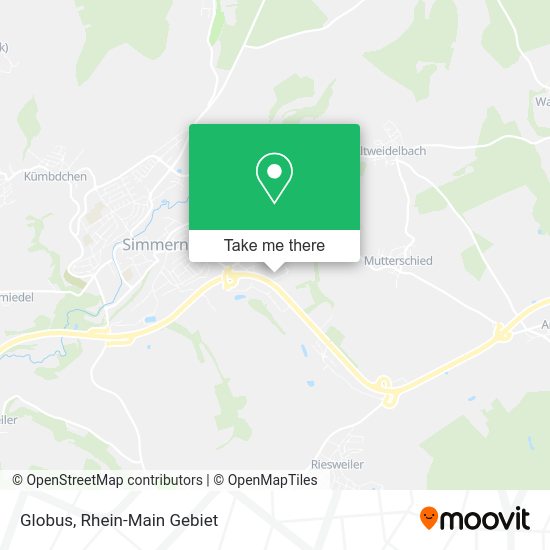 Карта Globus