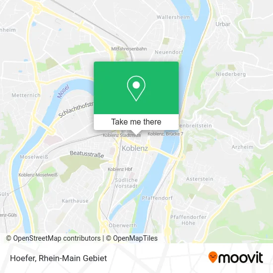 Карта Hoefer