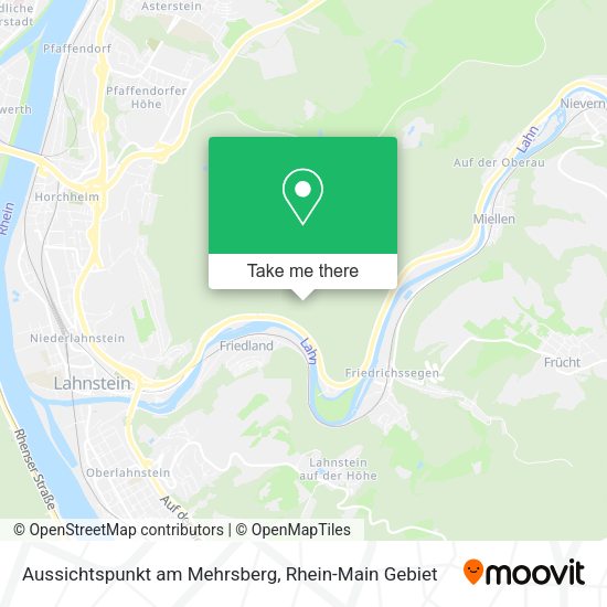 Карта Aussichtspunkt am Mehrsberg