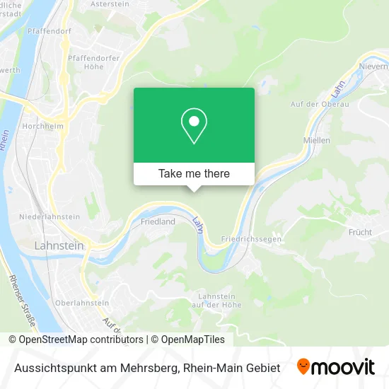 Карта Aussichtspunkt am Mehrsberg