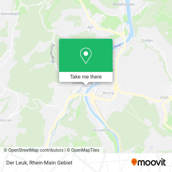 Карта Der Leuk