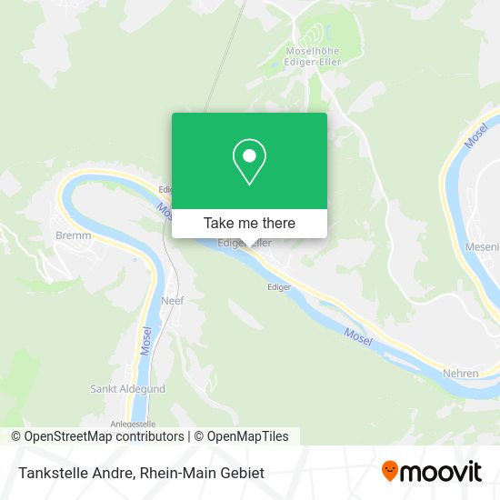 Карта Tankstelle Andre