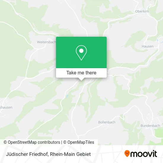 Карта Jüdischer Friedhof