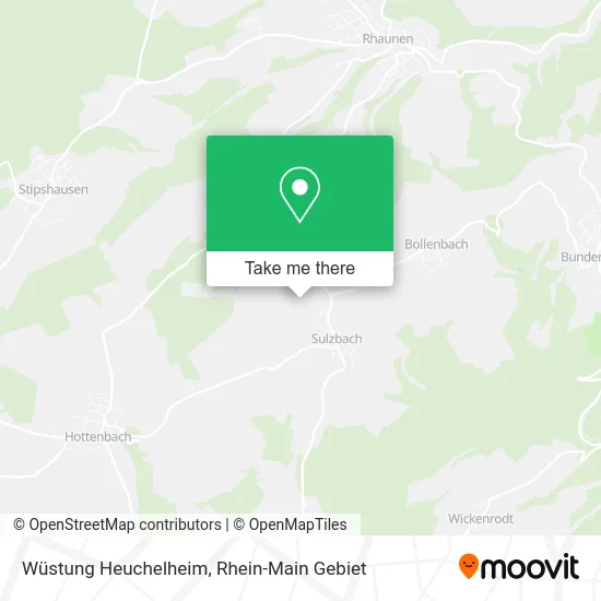 Карта Wüstung Heuchelheim