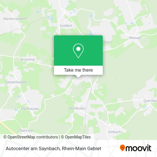 Карта Autocenter am Saynbach