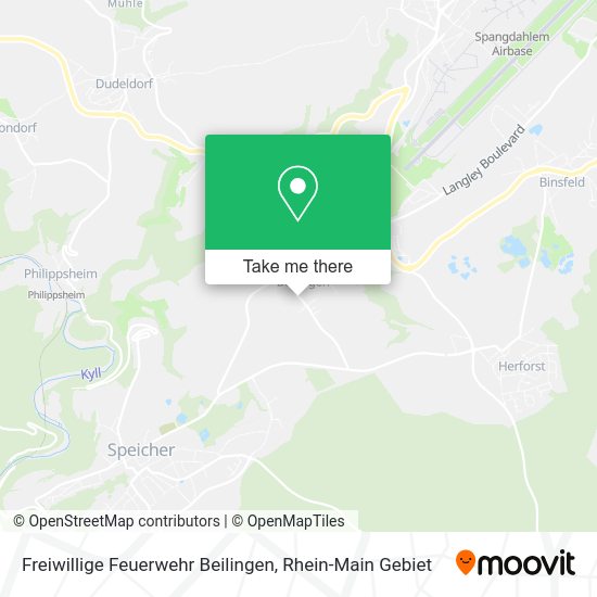 Карта Freiwillige Feuerwehr Beilingen