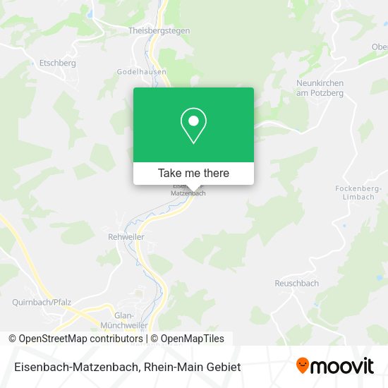 Карта Eisenbach-Matzenbach