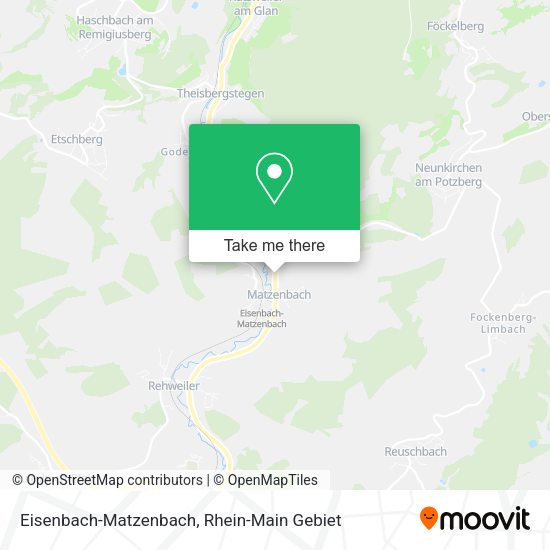 Карта Eisenbach-Matzenbach