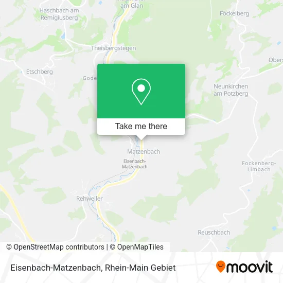 Карта Eisenbach-Matzenbach