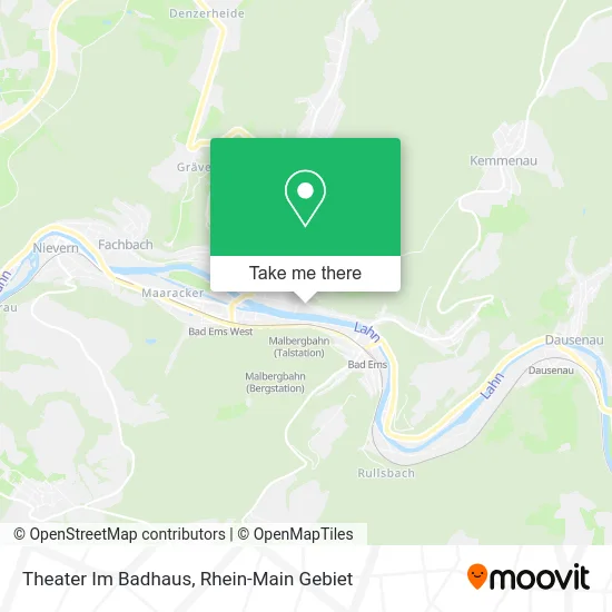Карта Theater Im Badhaus