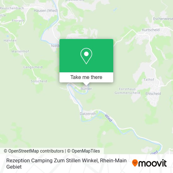Карта Rezeption Camping Zum Stillen Winkel