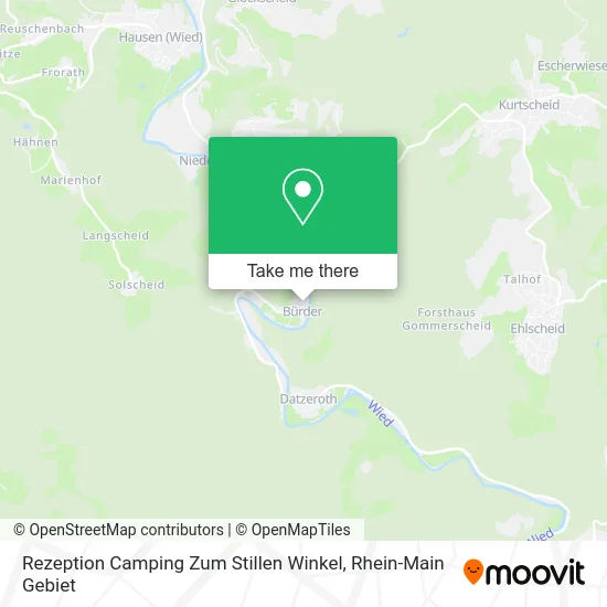 Карта Rezeption Camping Zum Stillen Winkel