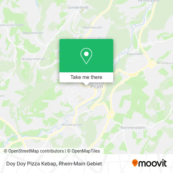 Карта Doy Doy Pizza Kebap