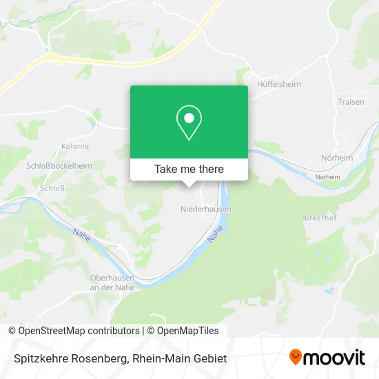 Карта Spitzkehre Rosenberg