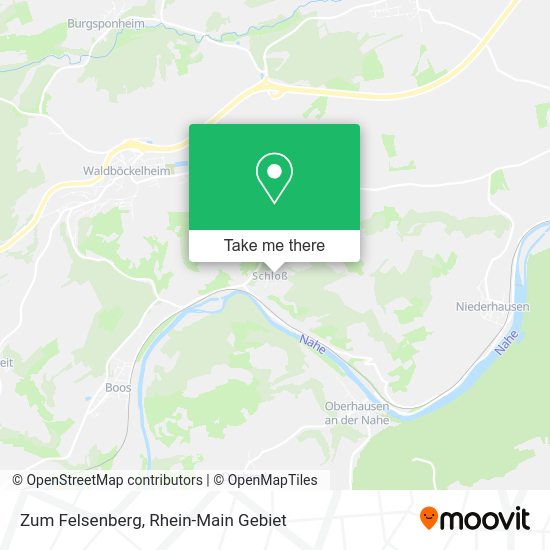 Карта Zum Felsenberg