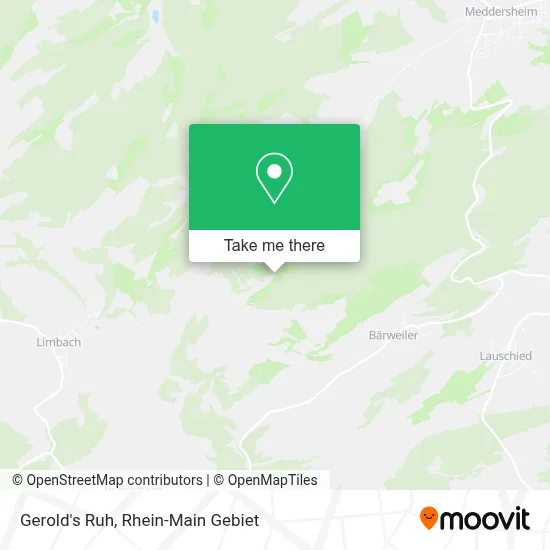 Gerold's Ruh map