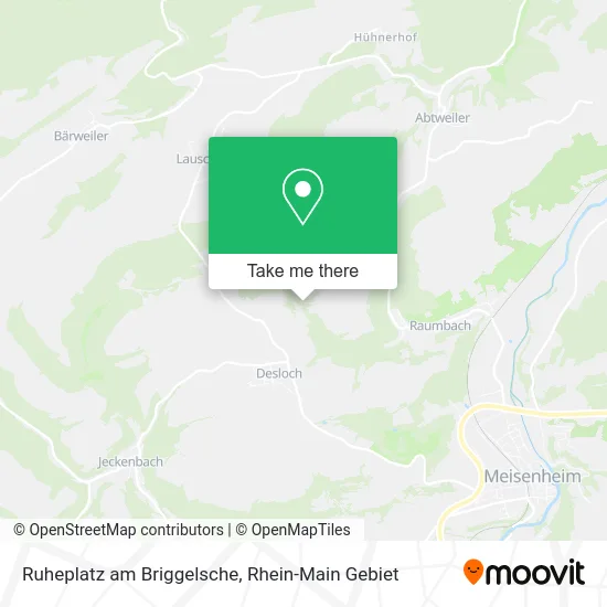 Карта Ruheplatz am Briggelsche