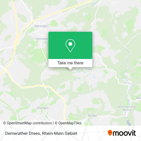 Demerather Drees map
