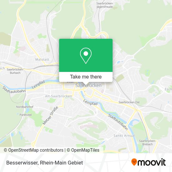 Карта Besserwisser