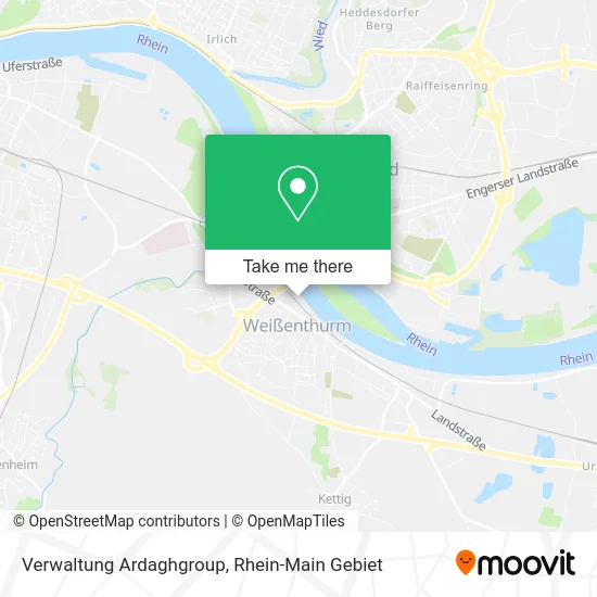 Карта Verwaltung Ardaghgroup