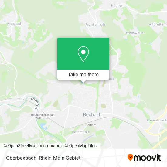Карта Oberbexbach