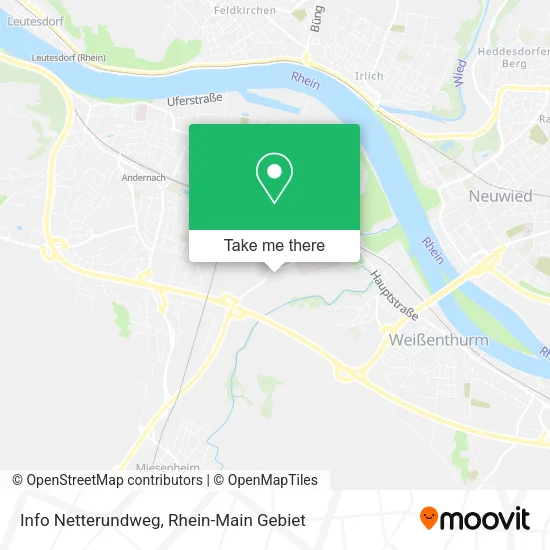 Карта Info Netterundweg