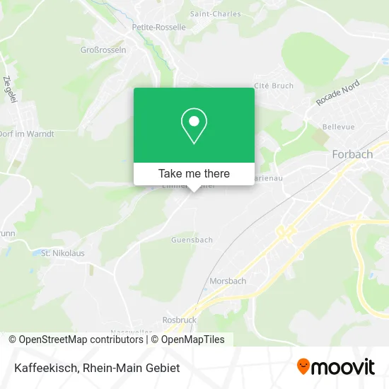 Карта Kaffeekisch