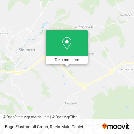 Карта Boge Elastmetall Gmbh