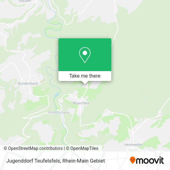 Карта Jugenddorf Teufelsfels
