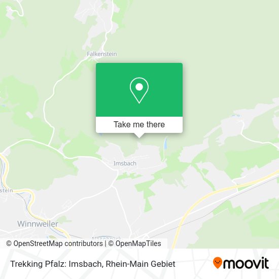 Карта Trekking Pfalz: Imsbach