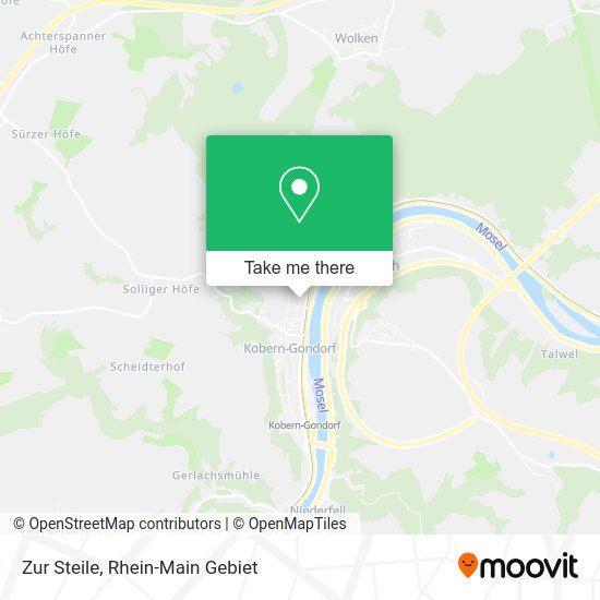 Карта Zur Steile
