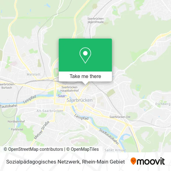 Карта Sozialpädagogisches Netzwerk
