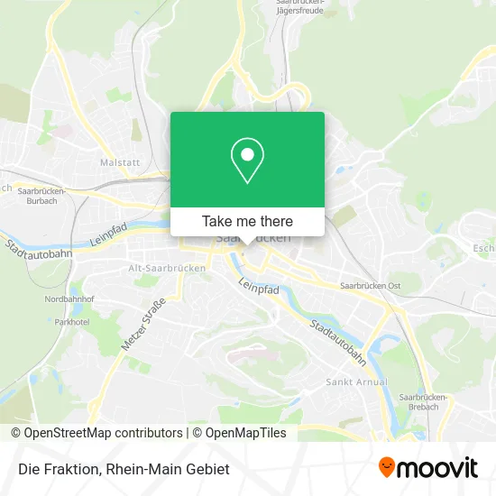 Карта Die Fraktion