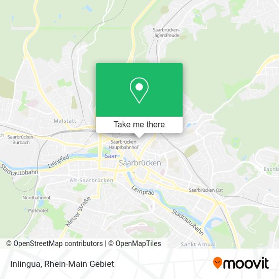 Карта Inlingua