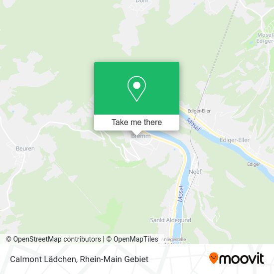 Карта Calmont Lädchen