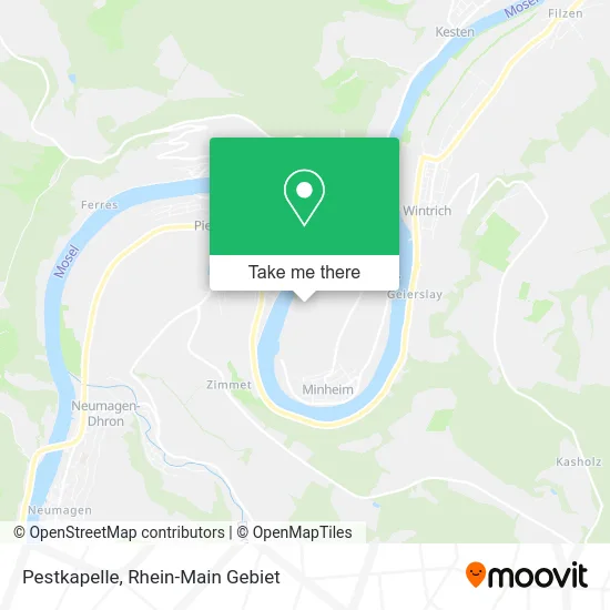 Карта Pestkapelle