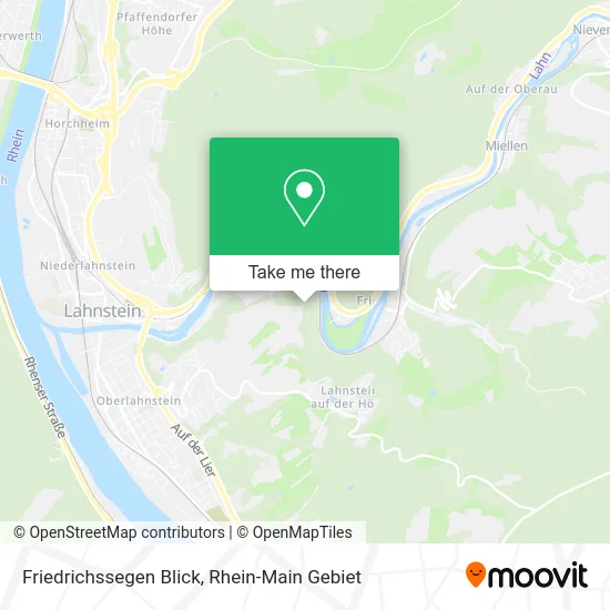 Карта Friedrichssegen Blick