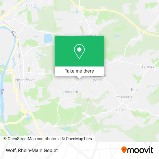 Wolf map