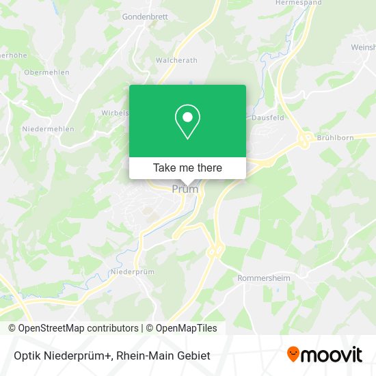 Карта Optik Niederprüm+