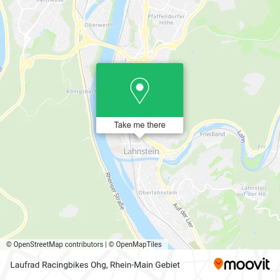Карта Laufrad Racingbikes Ohg