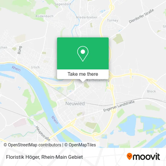 Карта Floristik Höger
