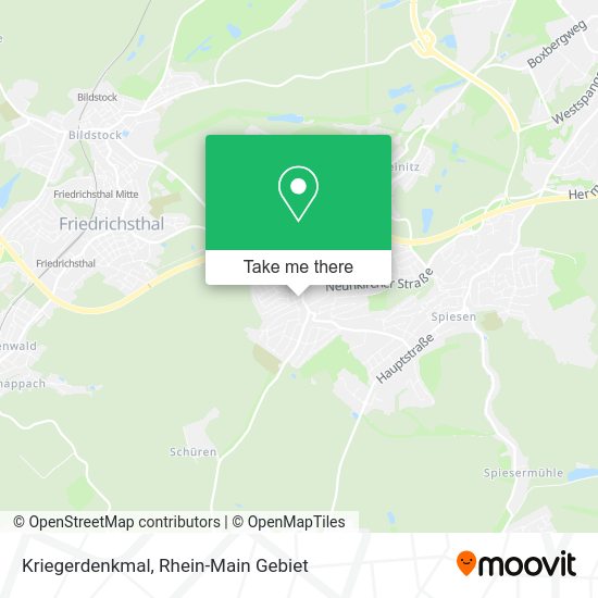 Карта Kriegerdenkmal