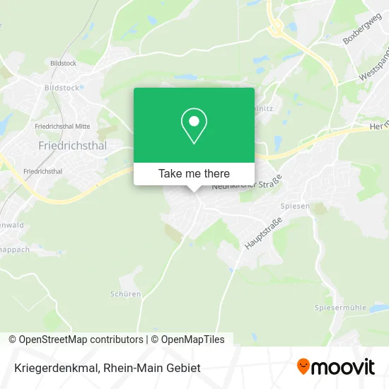 Карта Kriegerdenkmal