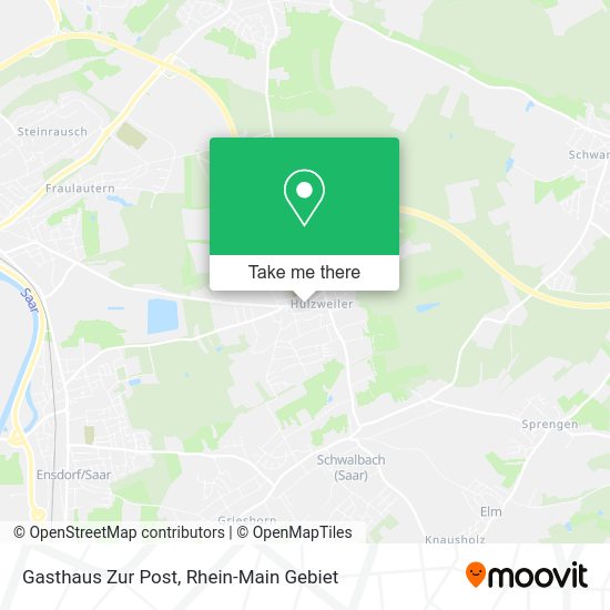 Карта Gasthaus Zur Post