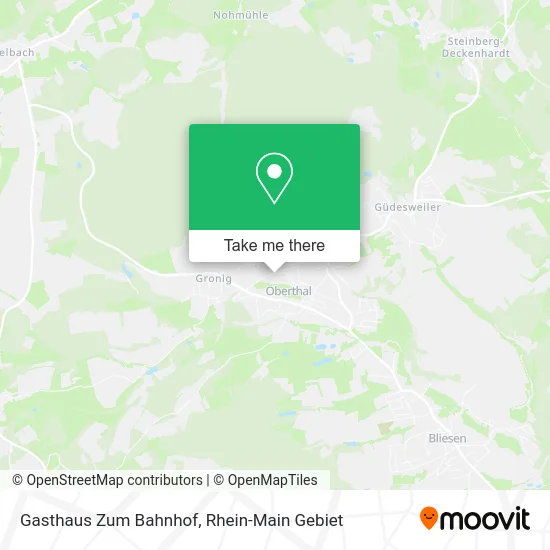 Карта Gasthaus Zum Bahnhof