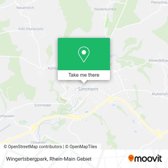 Карта Wingertsbergpark