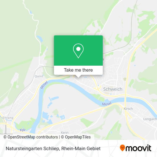 Карта Natursteingarten Schliep
