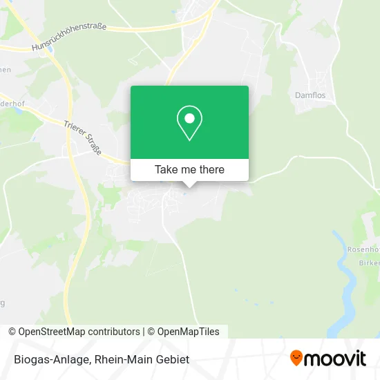 Карта Biogas-Anlage